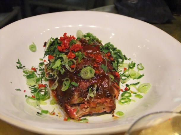 Baby back ribs at Barbecoa