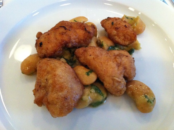 Lamb sweetbreads at St John Hotel