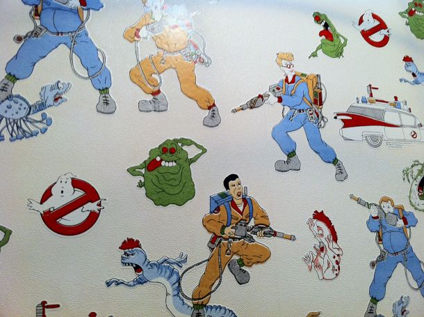 Ghostbusters wallpaper at The Draft House Tower Bridge