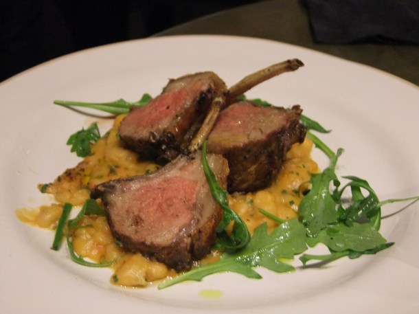 Rack of lamb at Barbecoa