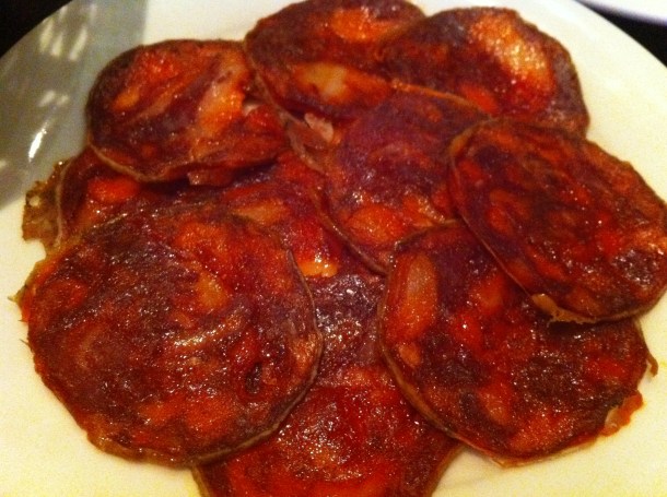 Chorizo Extra Bellota at Barrica