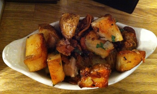 Roast potatoes at Porchetta
