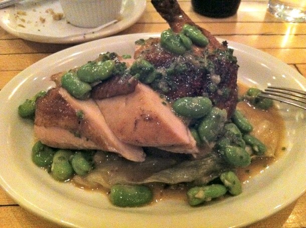 Poulet juif at Mile End Deli