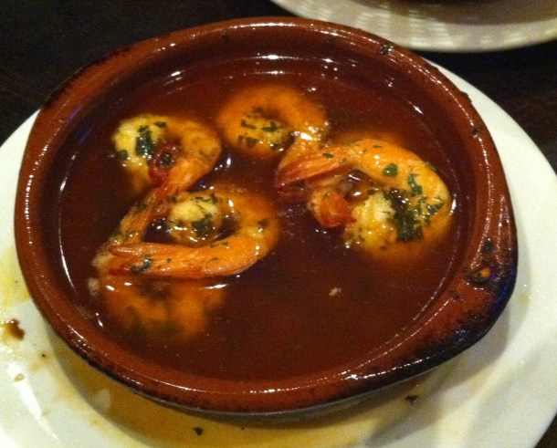Prawns at Barrica