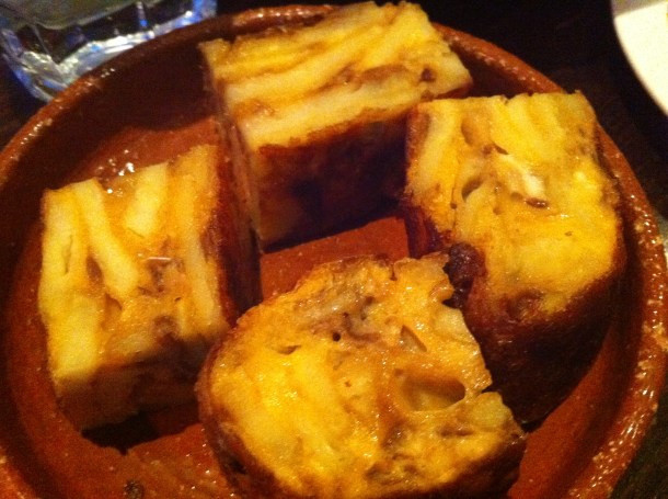 Tortilla de Patata at Barrica
