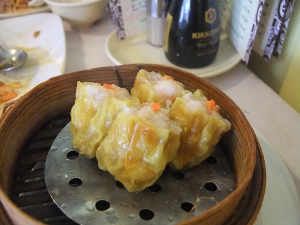 shu mai dumplings at Harbour City