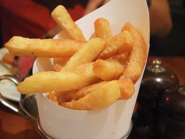 Triple cooked chips at Hawksmoor