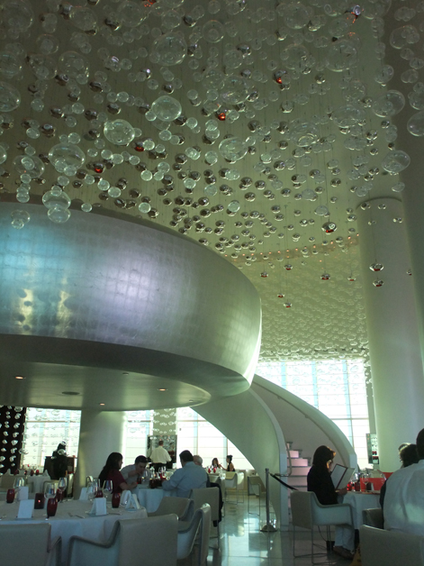 decor at Mix in daytime