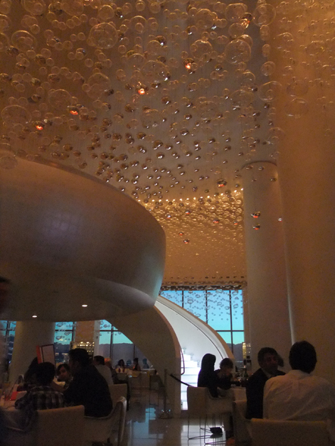 decor at Mix by dusk