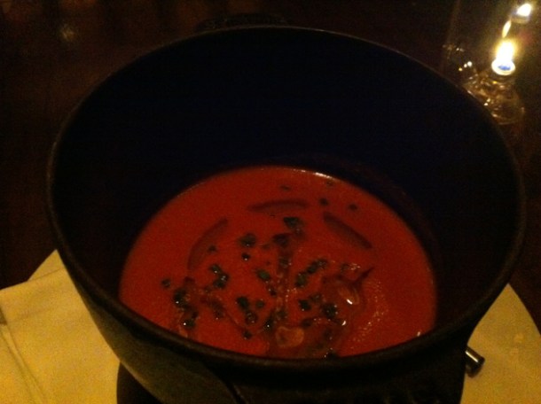 tomato fondue at Nobhill Tavern tomato fondue at nobhill tavern