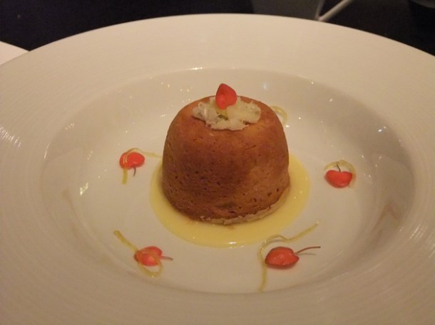 baked lemon suet pudding at Dinner by Heston Blumenthal baked lemon suet pudding at dinner by heston blumenthal