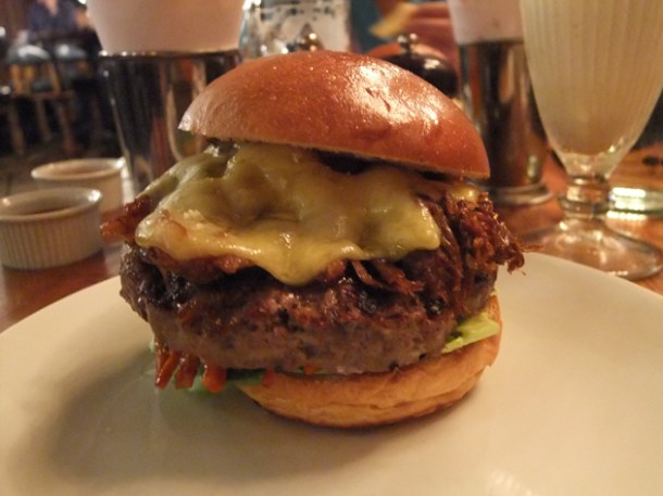 kimchi burger at Hawksmoor Covent Garden Seven Dials kimchi burger at hawksmoor covent garden seven dials