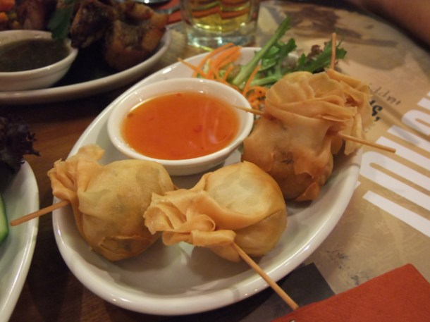 chicken money bags chicken money bags at banana tree indochina kitchen wardour street