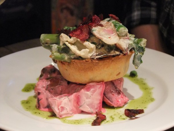 wensleydale tart at the crown and sceptre Wensleydale tart at The Crown and Sceptre