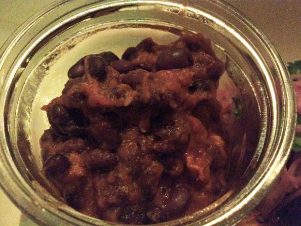 baked beans at Pitt Cue Soho baked beans at pittcue soho
