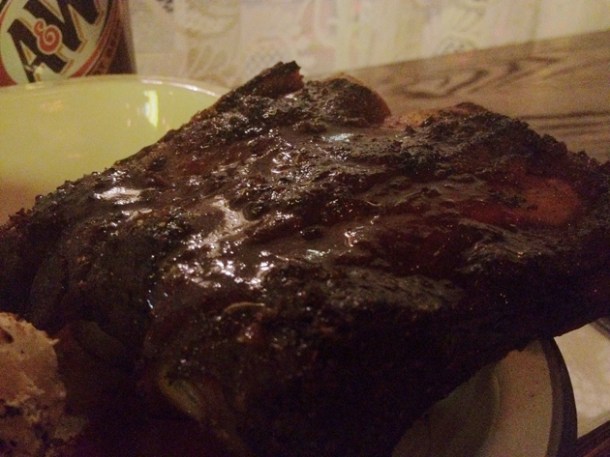 beef ribs at Pitt Cue Soho beef ribs at pittcue soho