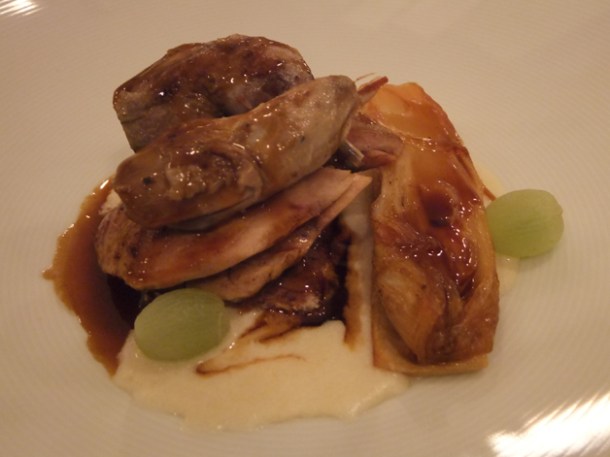 oven roasted partridge at Morgan M oven roasted partridge at morgan m