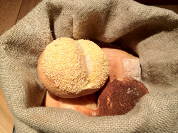 Tom Aikens bread selection bread selection at tom aikens