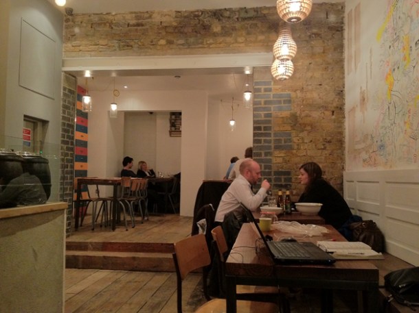 dining room at Kin Holborn dining room at kin holborn