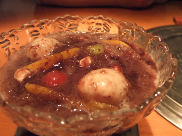 bean snowball dessert at Asadal bean snowball dessert at asadal