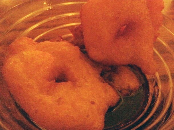 picarones at Ceviche London picarone doughnuts at ceviche london