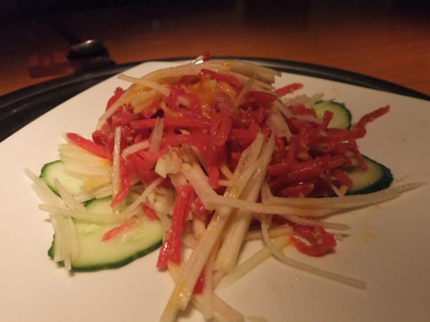 yuk hwae at Asadal korean raw beef at asadal