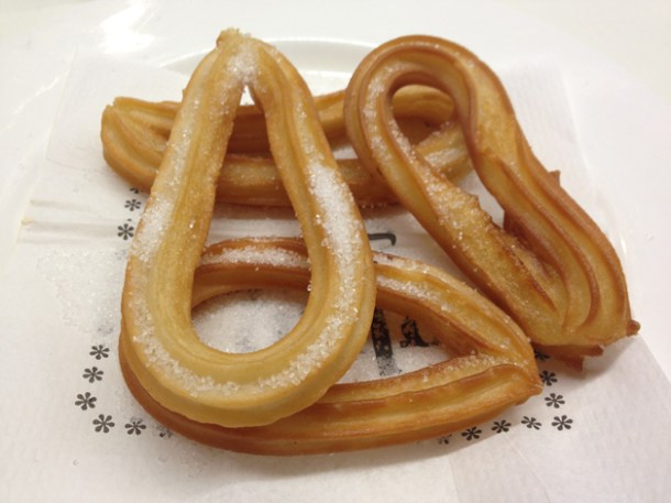 churros at Tapas 24 churros at tapas 24
