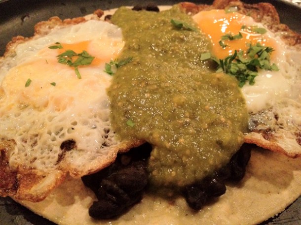 huevos rancheros at La Bodega Negra huevos rancheros at la bodega negra