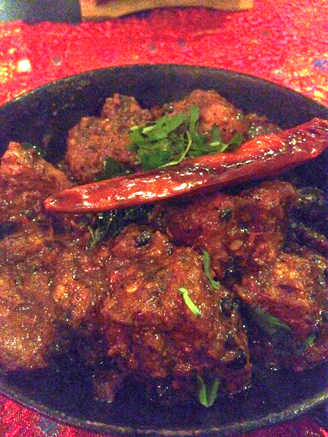 coorgi style pork at Carom coorgi style pork at carom