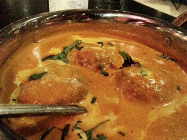 vegetable dumplings at Carom vegetable dumplings at carom