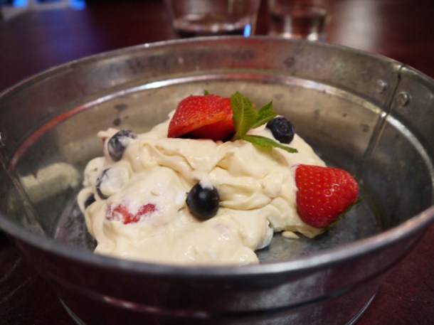 Fulham mess at Low Country London eton mess at low country fulham