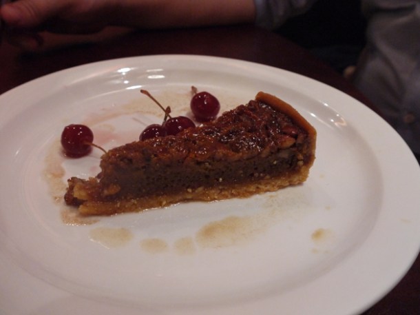 pecan pie at Low Country London pecan pie at low country fulham