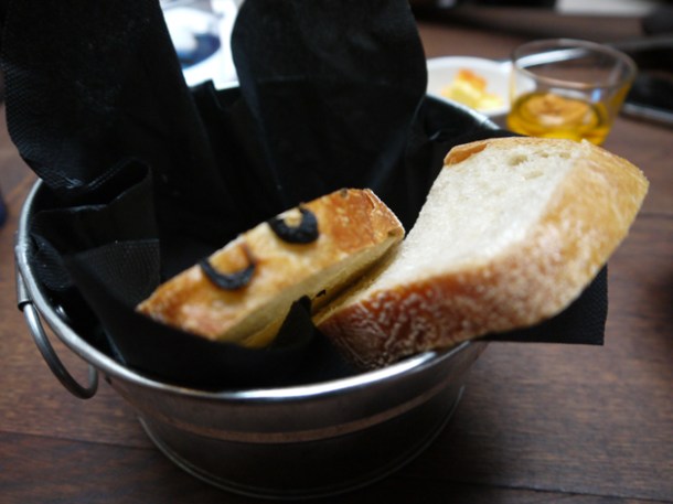 bread selection at Lima London bread selection at lima london