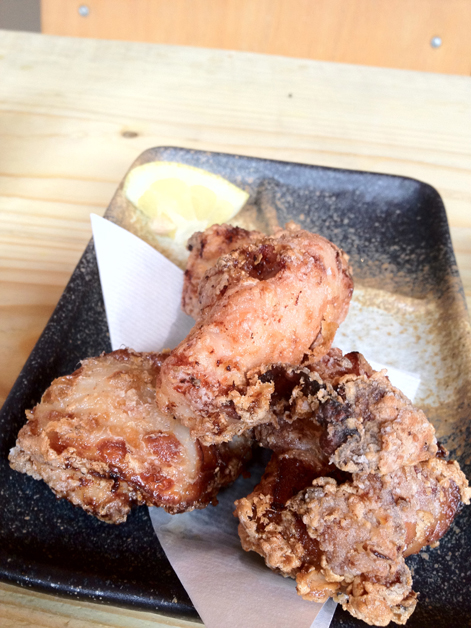 chicken karaage at tonkotsu soho