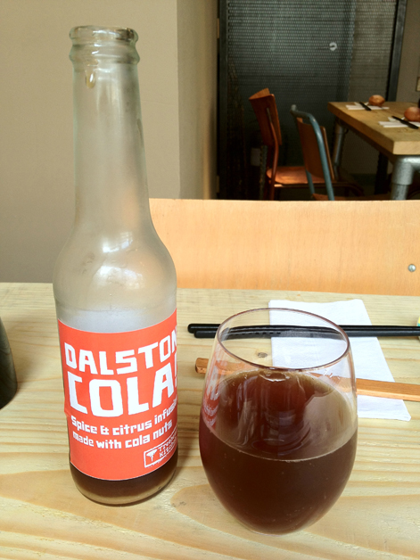 dalston cola at tonkotsu dean street