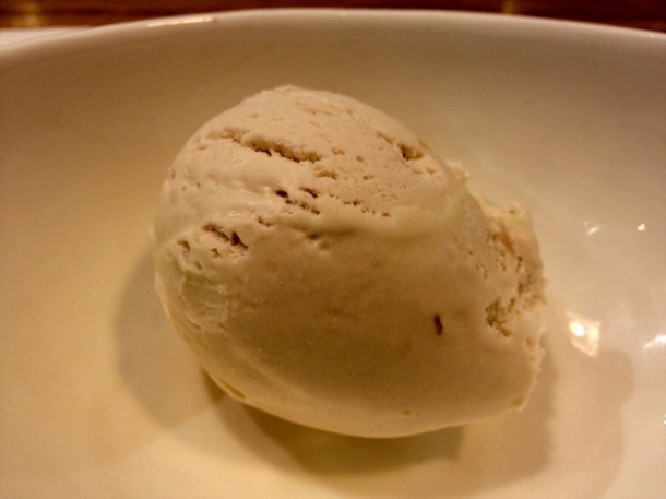 chestnut ice cream at Toku chestnut ice cream at toku
