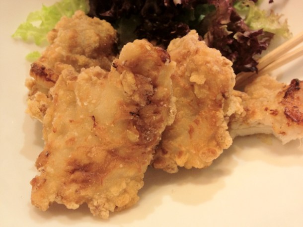 chicken karaage at Toku chicken karaage at toku