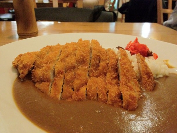 chicken katsu curry at Toku chicken katsu curry at toku