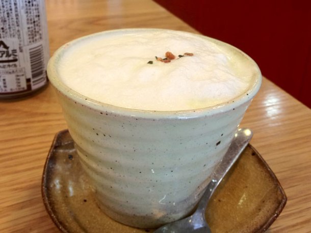 green-tea-latte-at-Toku green tea coffee at toku