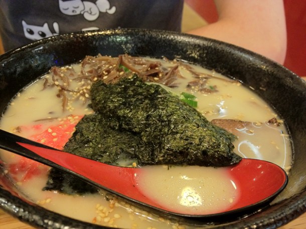 tonkotsu ramen at Toku tonkotsu ramen at toku