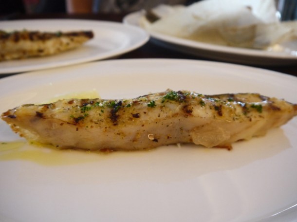 monkfish at hawksmoor piccadilly