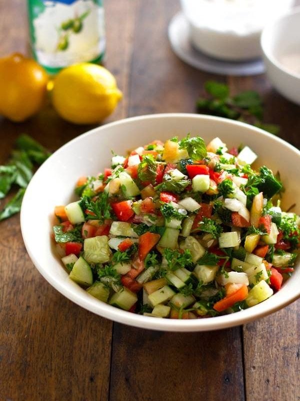 Middle Eastern salad