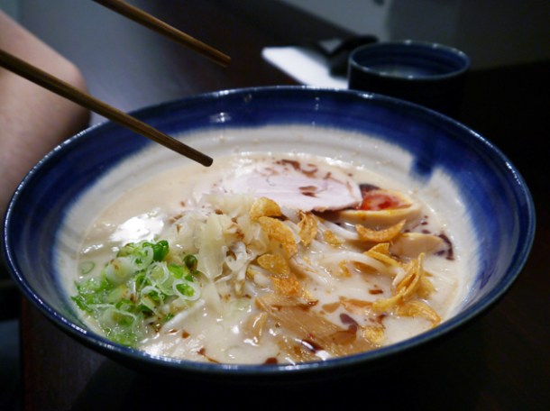 tonkotsu ramen at bone daddies