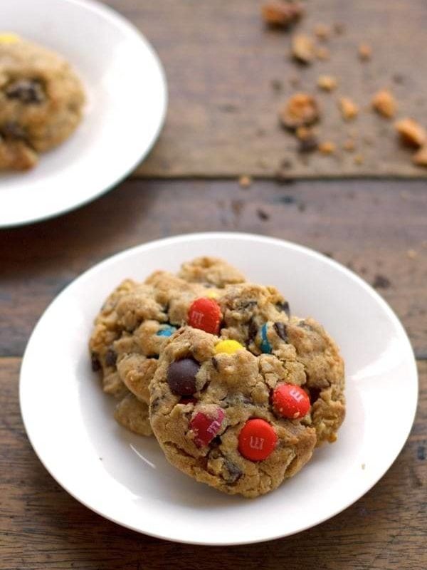 A picture of Butterfinger Monster Cookies