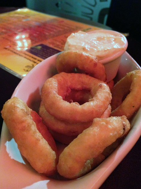 onion rings from cafe mexicali