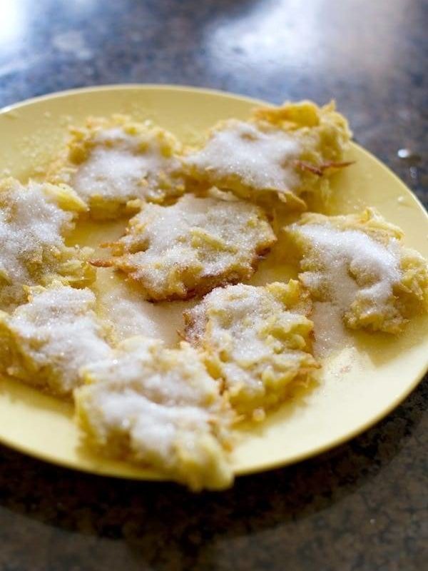 A picture of Camote Tops (Camote Fritters)