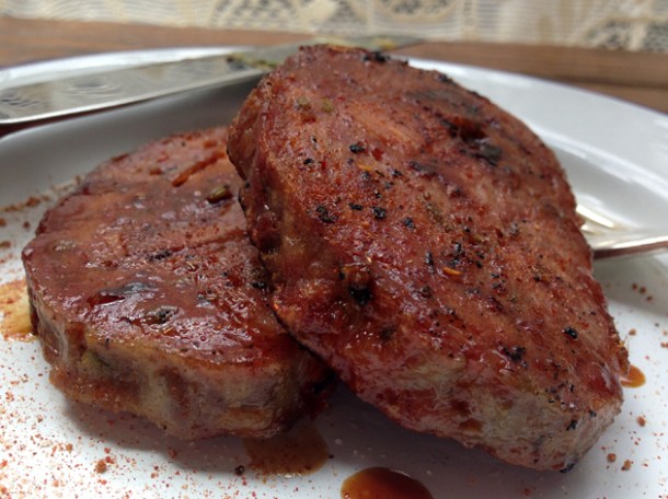 pig's head sausage at pitt cue