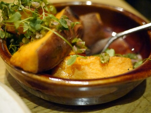 sweet potato at barbecoa