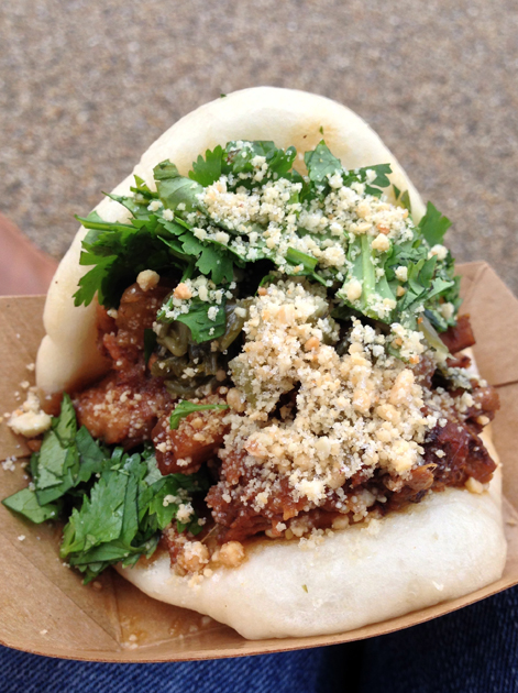 pork gua bao from bao london