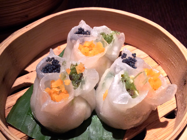 black cod dumplings at plum valley
